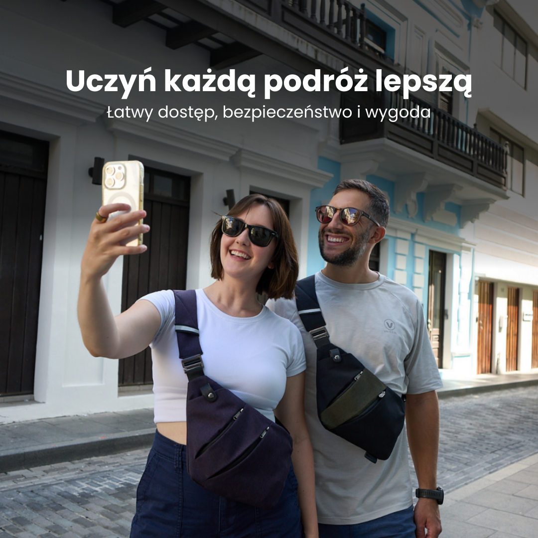 The Slim Carry Krawędź – torba crossbody antykradzieżowa