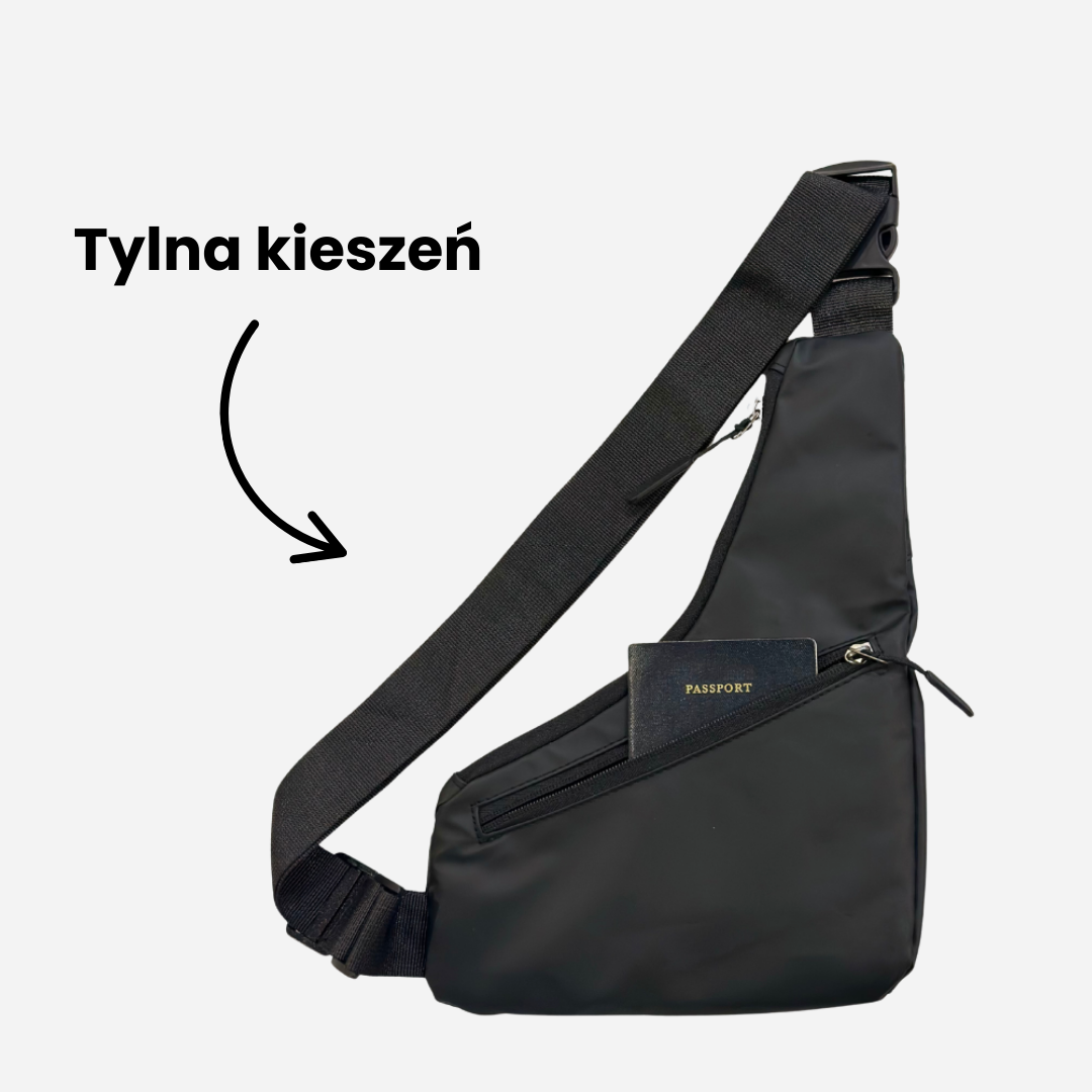 The Slim Carry Krzywizna – torba crossbody antykradzieżowa