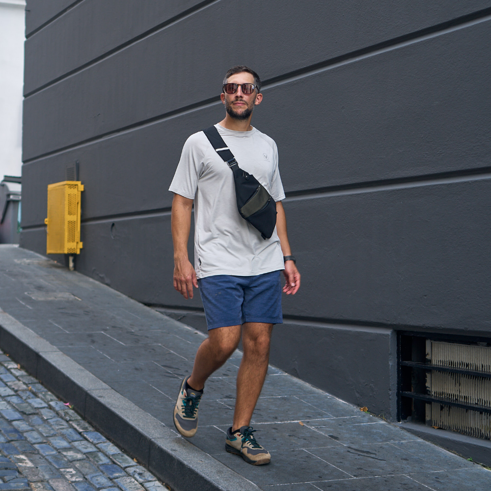 The Slim Carry Krawędź – torba crossbody antykradzieżowa