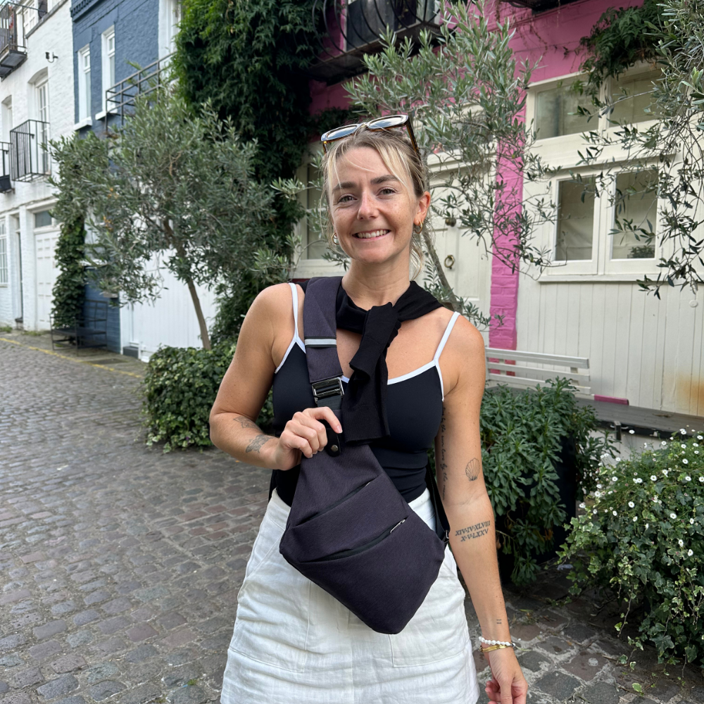 The Slim Carry Krawędź – torba crossbody antykradzieżowa