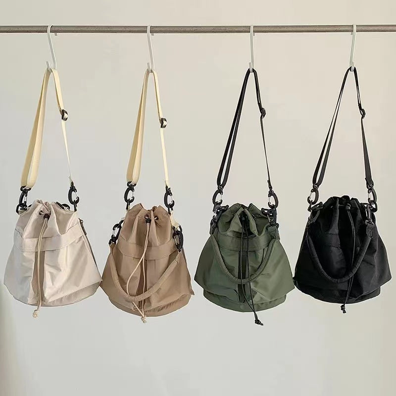 Lovi Nylon Drawstring Bag