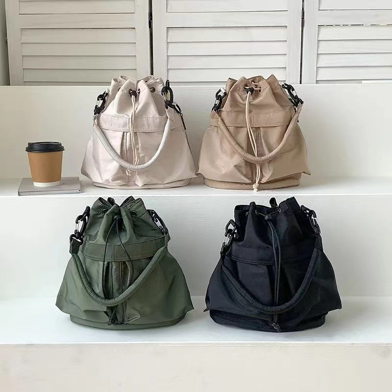 Lovi Nylon Drawstring Bag