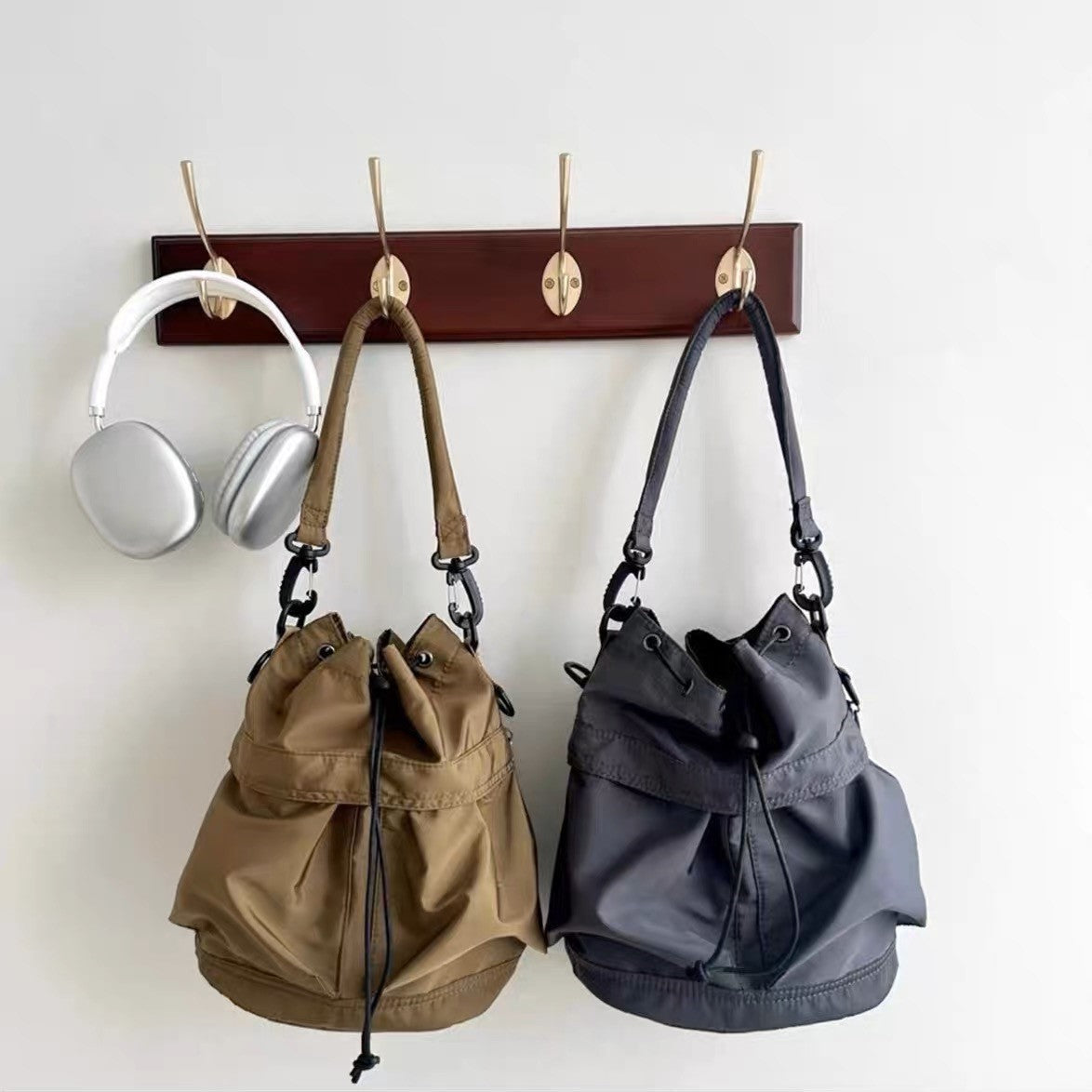 Lovi Nylon Drawstring Bag