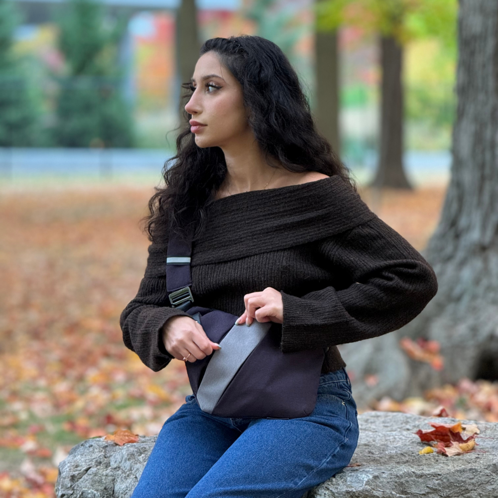 The Slim Carry Krawędź – torba crossbody antykradzieżowa
