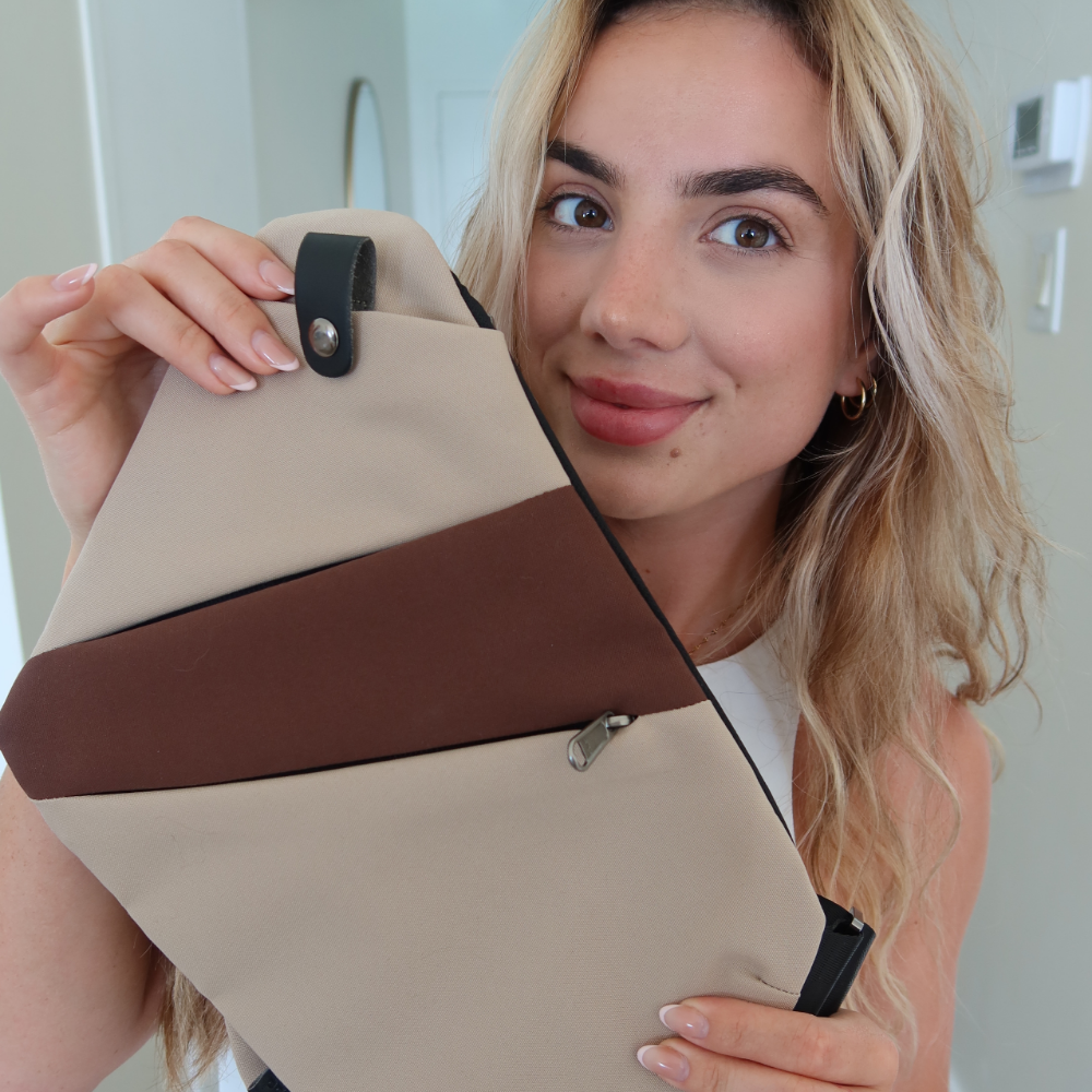 The Slim Carry Krawędź – torba crossbody antykradzieżowa