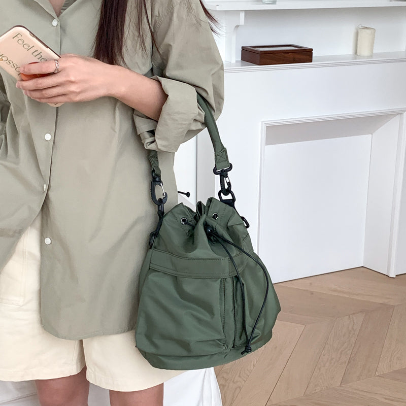 Lovi Nylon Drawstring Bag
